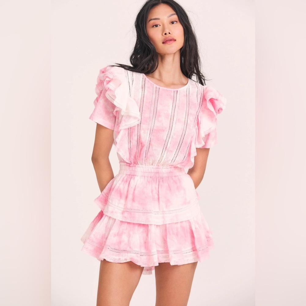 LoveShackFancy Natasha Mini Dress